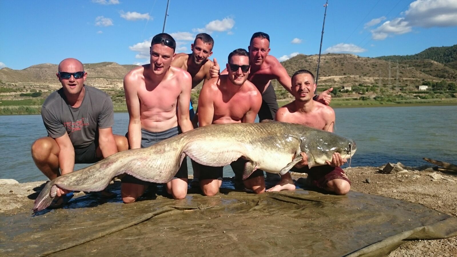 Guided Monster Catfishing Tours in Spain